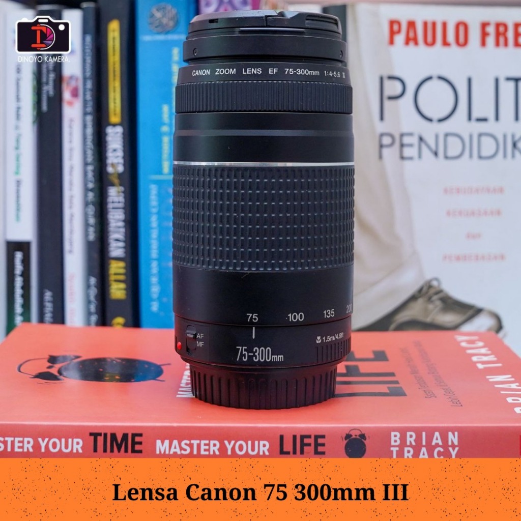 LENSA TELE CANON 75 300 MM iii