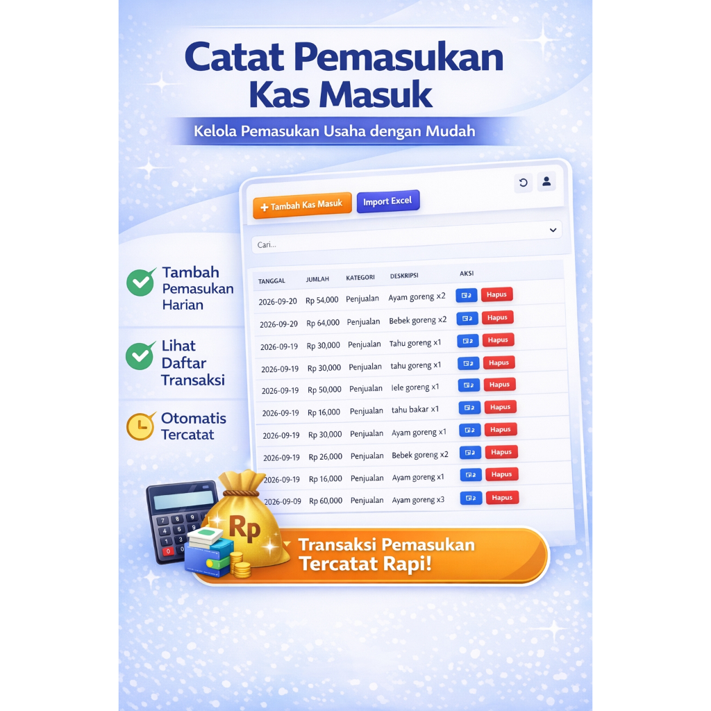 Software Pembukuan Toko Online | Aplikasi Catatan Keuangan Usaha & UMKM