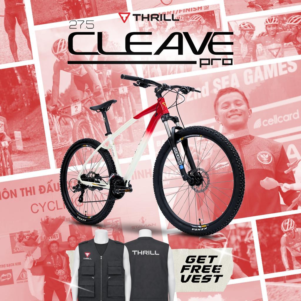 SEPEDA GUNUNG THRILL CLEAVE PRO RED WHITE