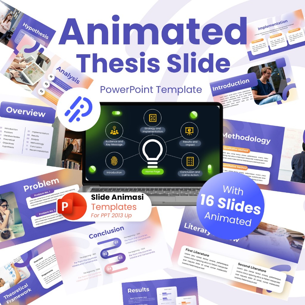 Thesis Animated PowerPoint Template | Premium