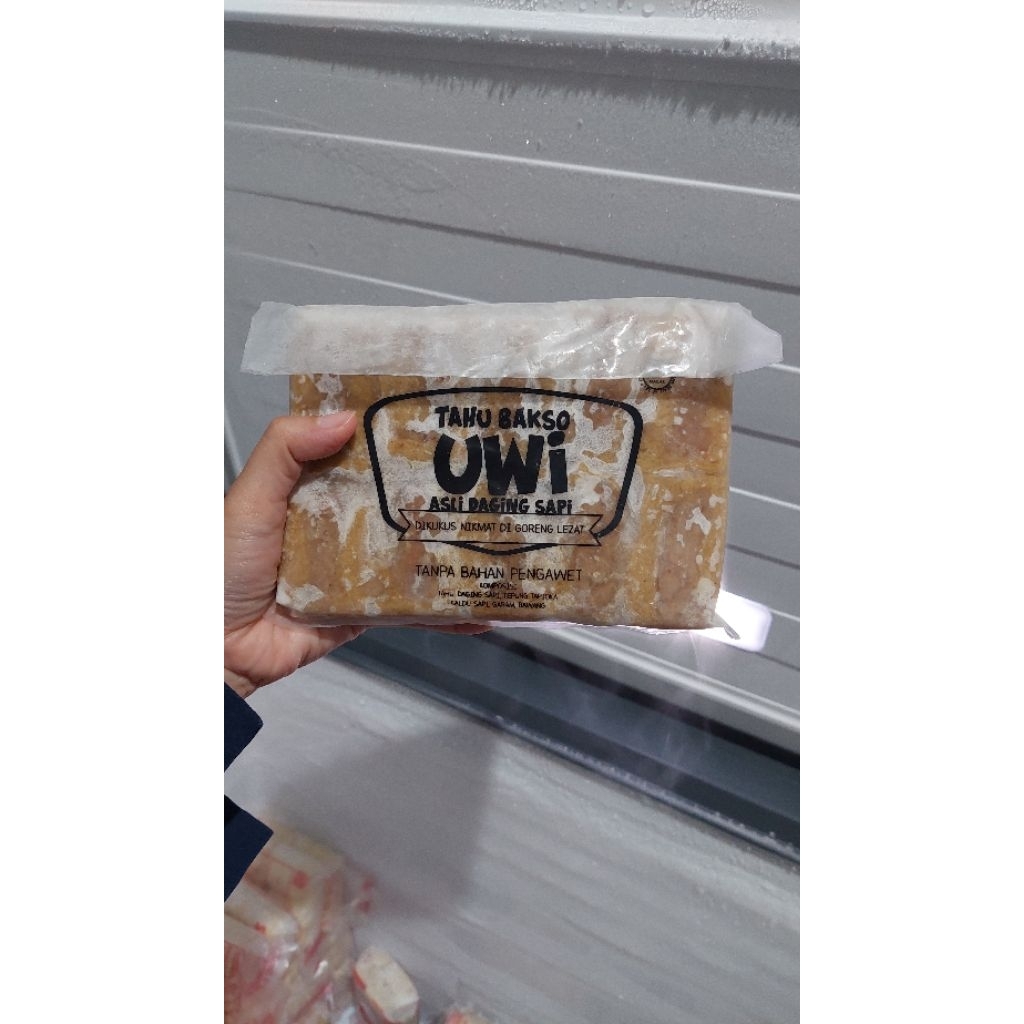 Tahu Bakso UWI Full Daging Frozen Food Siap Saji