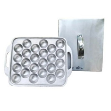 Cetakan Takoyaki + Tutup 24 Lubang Cetakan Milor Cetakan Telur Congkel Cetakan Baklor Cetakan Telur 