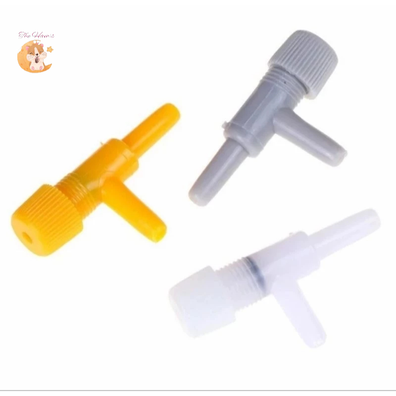 (The Ham's) Valve Kran 1 Lubang Aerator Aquarium Keran T