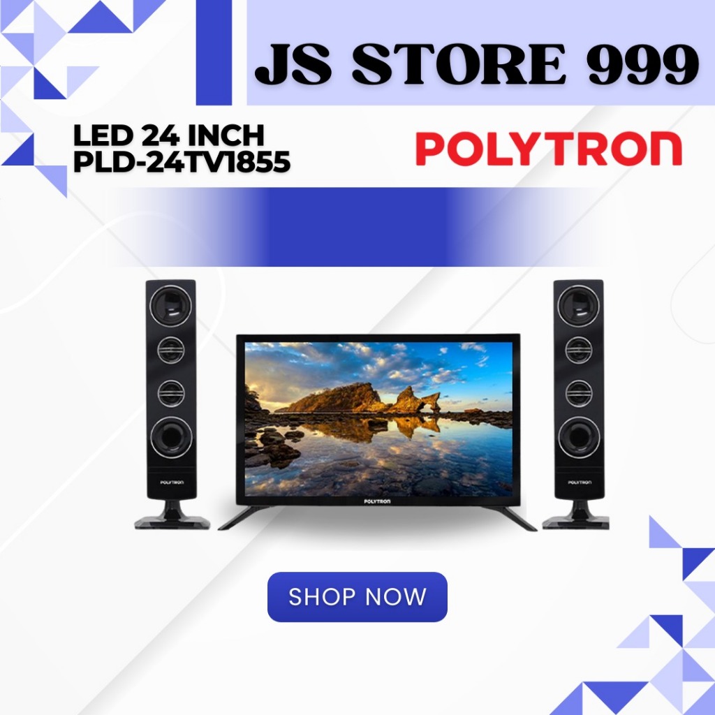 TV LED POLYTRON PLD 24TV1855 DIGITAL TV 24 INCH CINEMAX