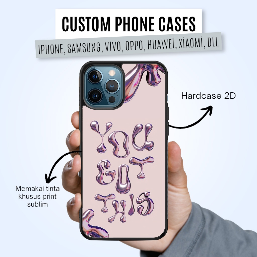 Custom Case Hardcase 2D Print Sublim Y2K Case Iphone, Samsung, Vivo, Oppo, Huawei, Xiaomi, dll