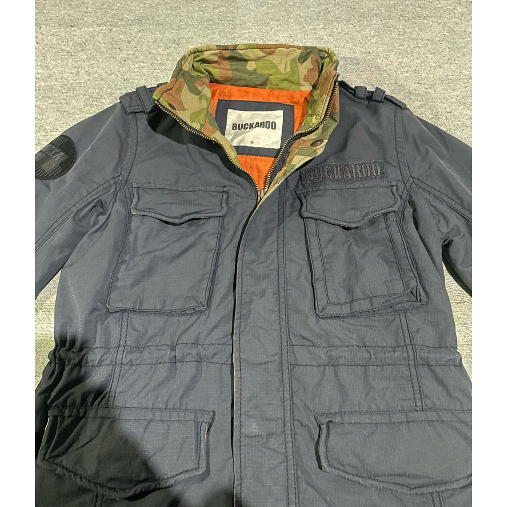 JACKET M65 MILITARY BUCKAROO blue navy original