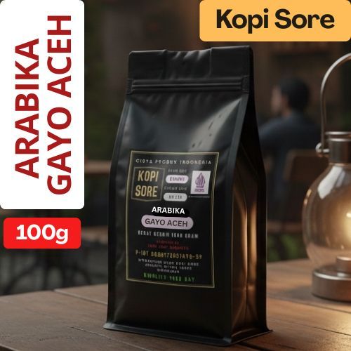 ARABIKA GAYO ACEH 100g - Kopi Asli / Kopi Murni / Kopi Hitam / Kopi Susu / Kopi Aceh