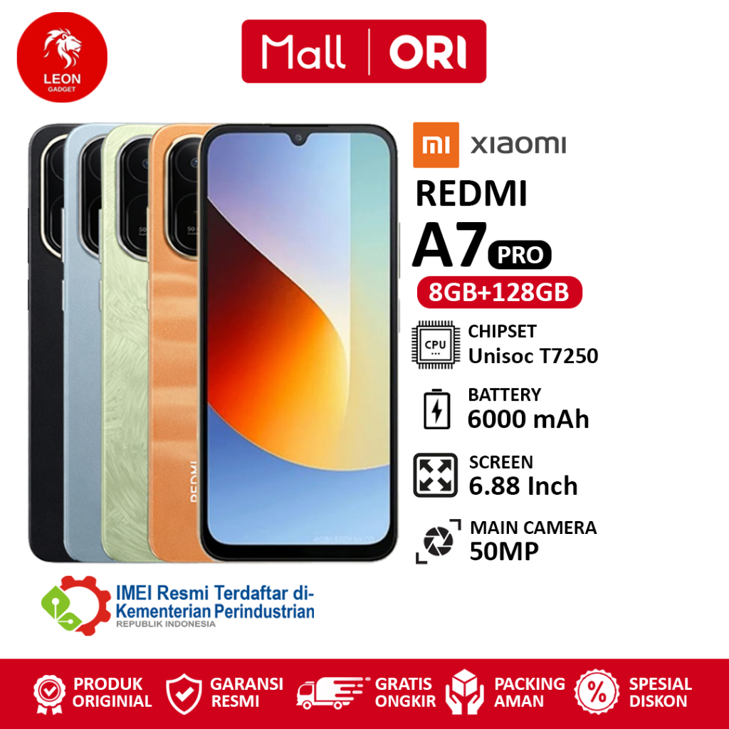 Xiaomi Redmi A7 Pro [4GB+128GB] - Garansi Resmi 1 Tahun