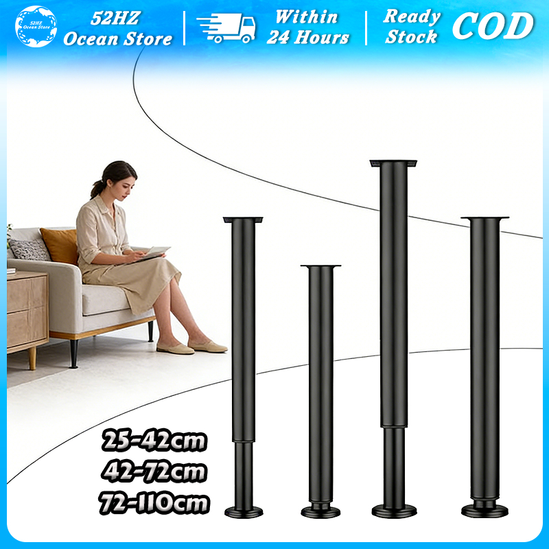 Kaki Furniture Adjustable Kaki Meja Lemari Sofa TV Meja Makan Meja Kerja Tinggi Adjustable