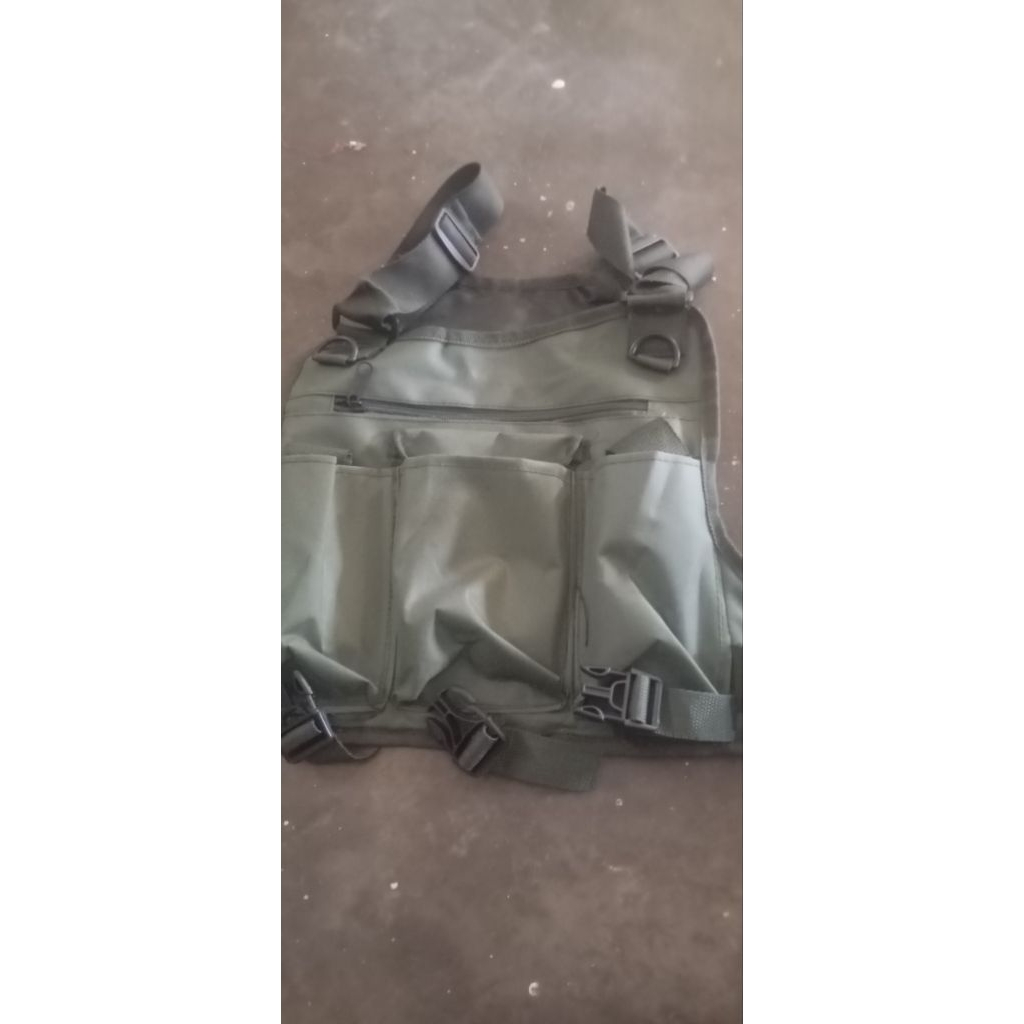 rompi tas dada bekas