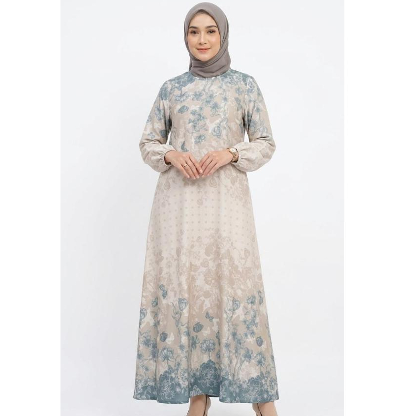 Eprise Yasmine Gamis Dress CREAM SS1020C | Gamis Wanita Muslim
