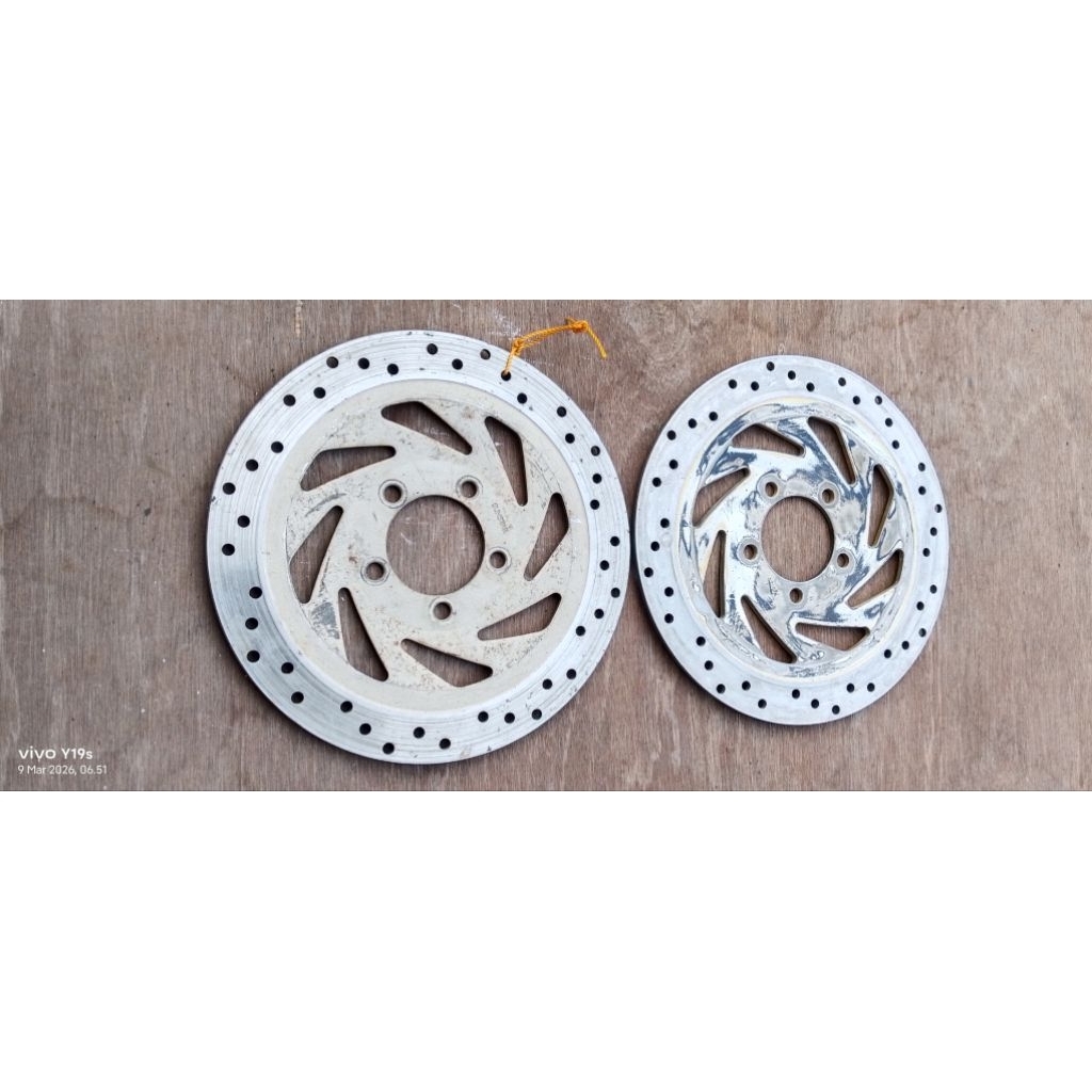 Piringan Cakram Depan Kawasaki Ninja 150 R SunStar Copotan Motor