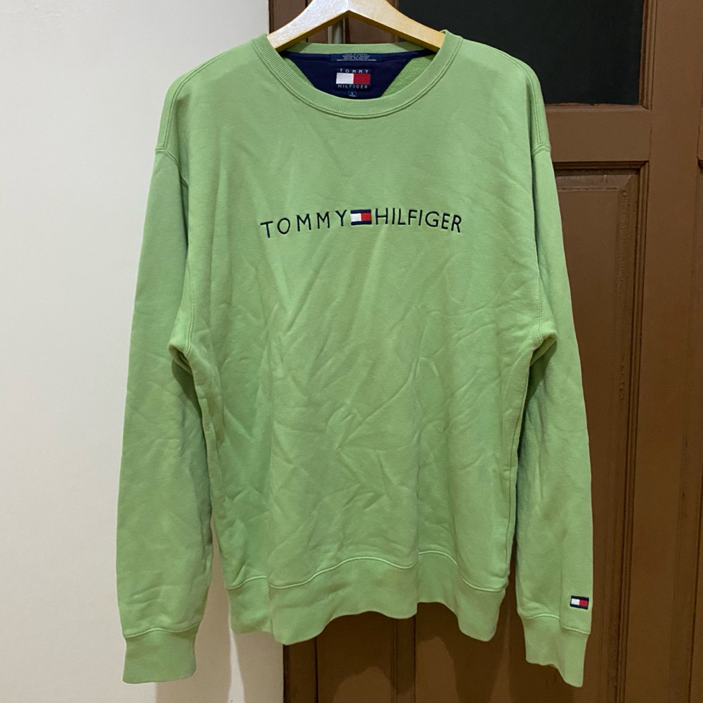 Vintage Tommy Hilfiger Speelout Logo RARE COLOUR