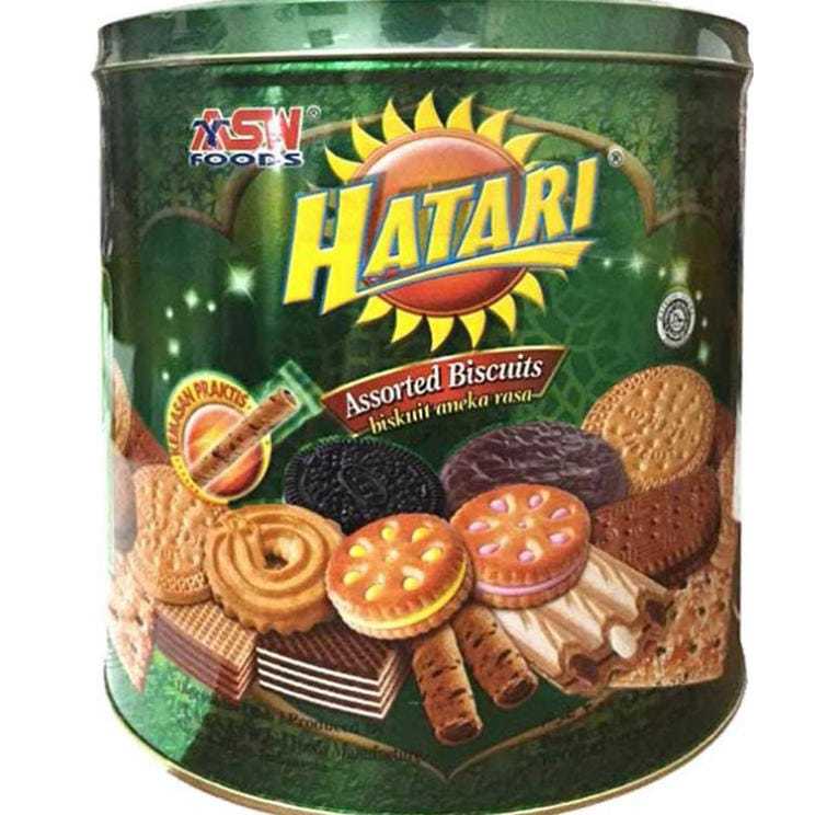 TAHUN 2026 BISKUIT ROTI KALENG ASSORTED MIX ANEKA RASA KUE KERING COOKIES MIRIP KHONG GUAN CHAMPERS 