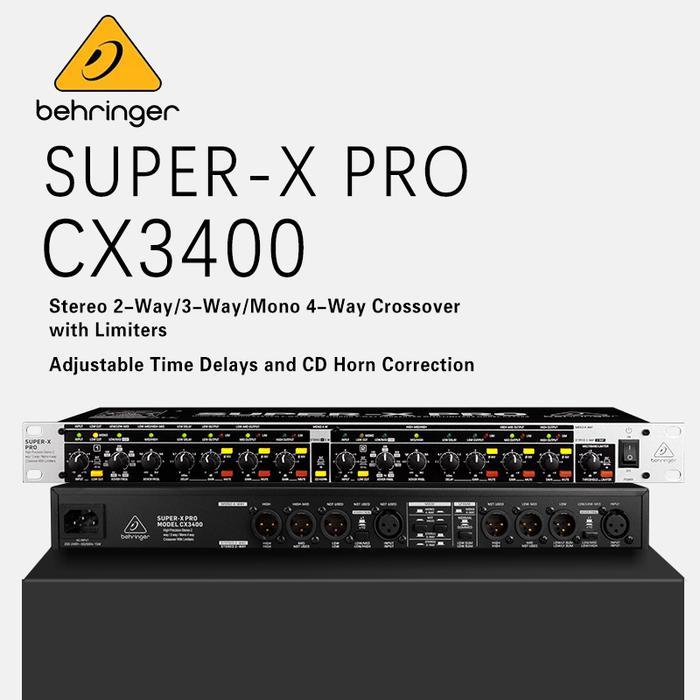Crossover BEHRINGER CX3400/CX 3400 Crosover