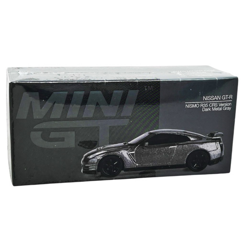 Mini GT 64 Nissan GTR R35 Nismo CRS 2013 Dark Metal Grey #1089