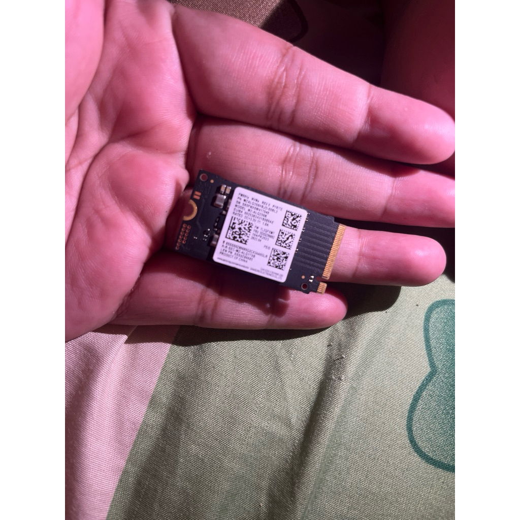 SSD NVME SAMSUNG 2242 256gb