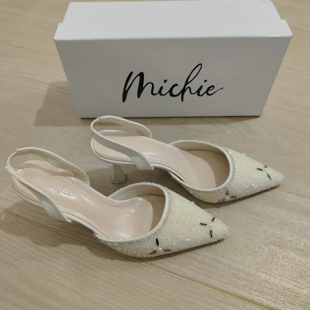Michie Wedding shoes / heels wedding / heels wanita / heels / heels 7cm