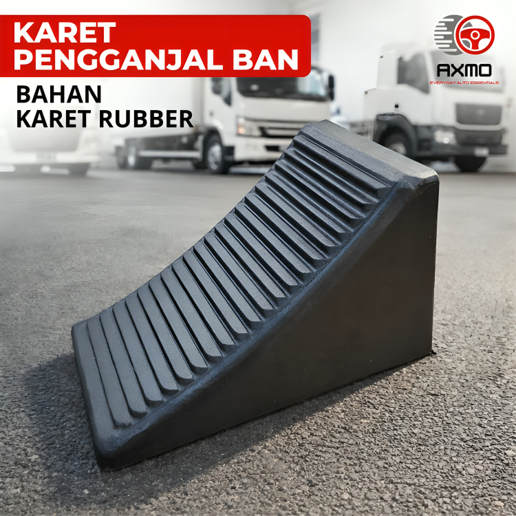 Ganjal Ban Mobil Karet Anti Slip Ganjal Ban Mobil Parkir Pengganjal Ban Mobil Universal