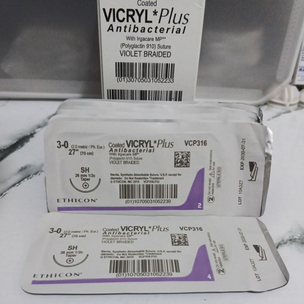 Vicryl Plus 3/0 vcp316 Taper Vicryl 3 0 316 Taper / Pcs