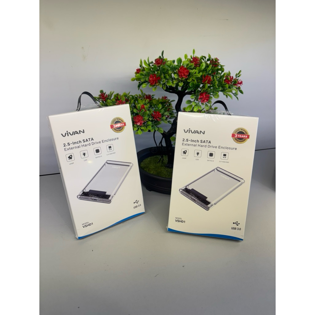Vivan VSHD1 Transparent HDD Enclosure
