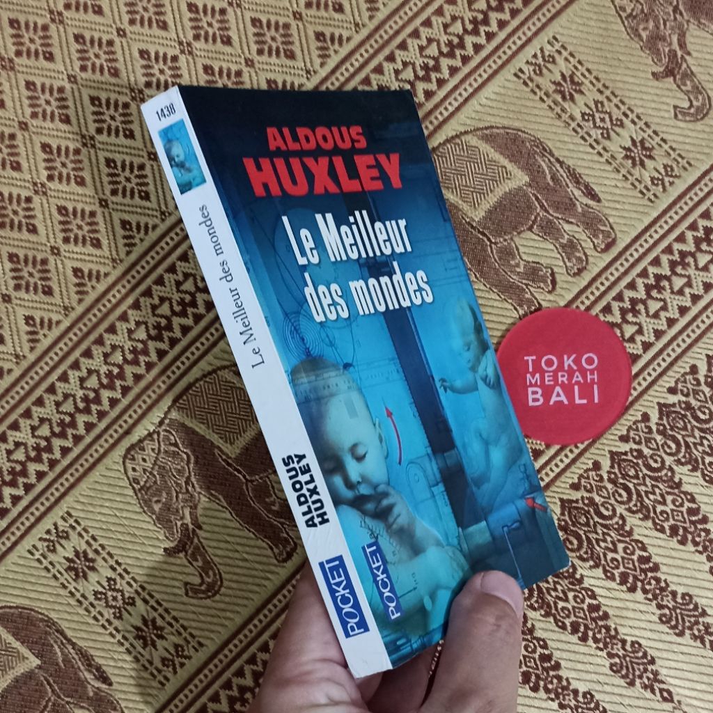 Buku Aldous Huxley Brave New World bahasa Perancis livre en francais