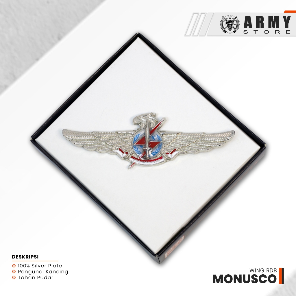 Wing RDB Monusco Silver Premium