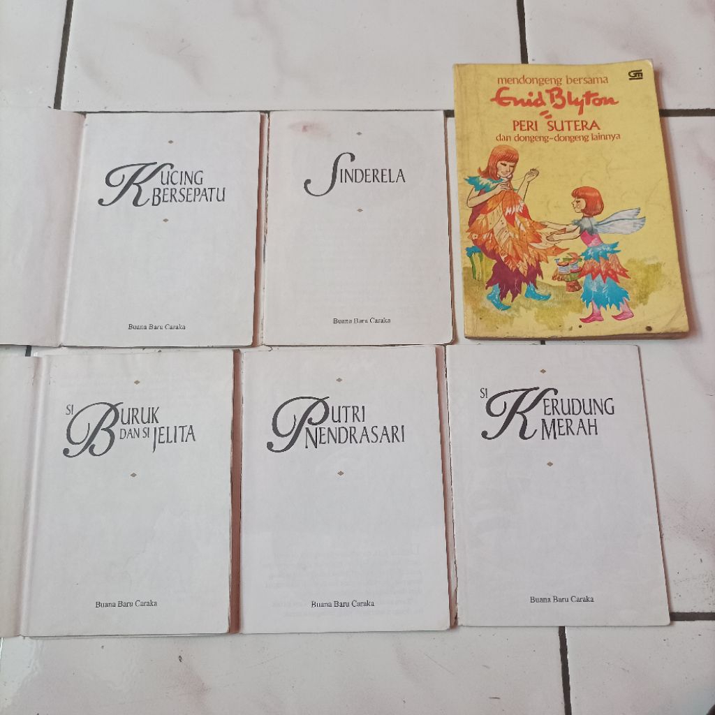 Paket Take All Vintage Buku Anak Cerita Dongeng Enid Blyton