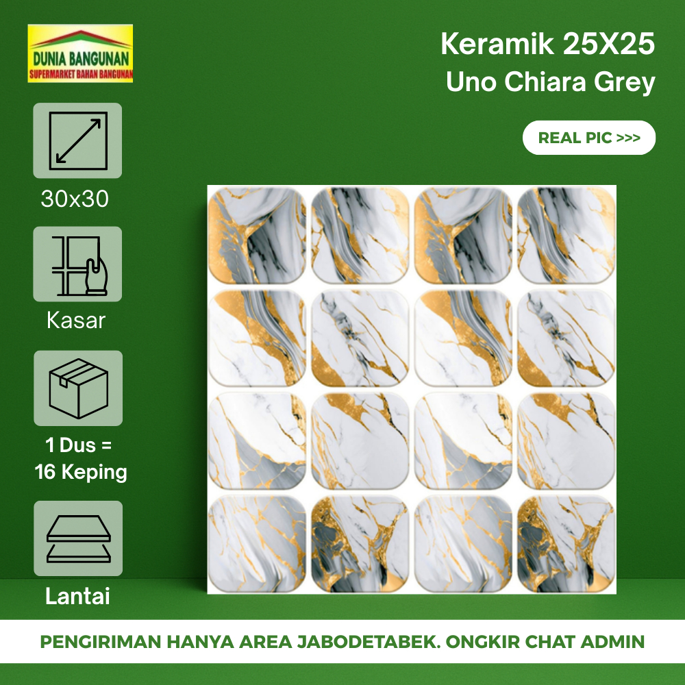 Keramik 25x25 Keramik Lantai Kamar Mandi UNO 25X25 Chiara Grey KW1 Keramik Lantai Kasar