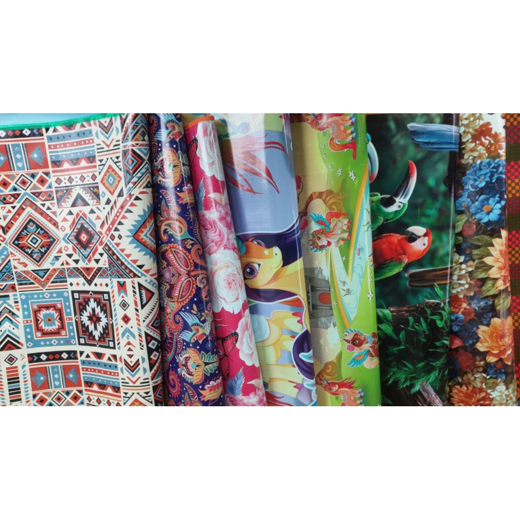 Tikar Spon Eva Karakter anti luntur ukuran kecil dan besar