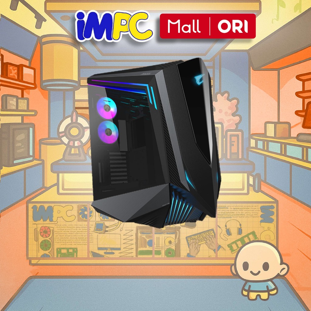 Gigabyte Aorus C700 Glass RGB Case Full Tower PC Casing