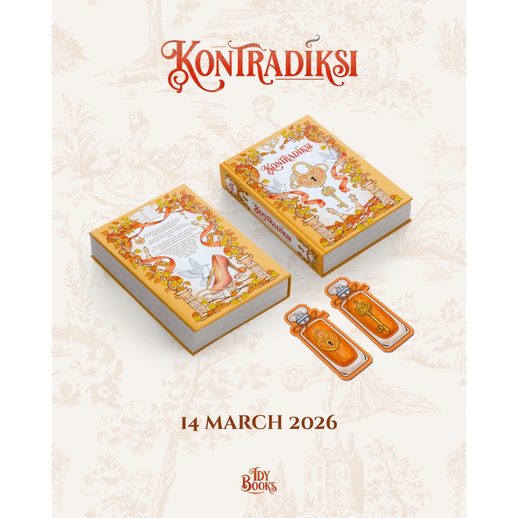 Kontradiksi by Idybooks NOVEL Soft Hard Cover
