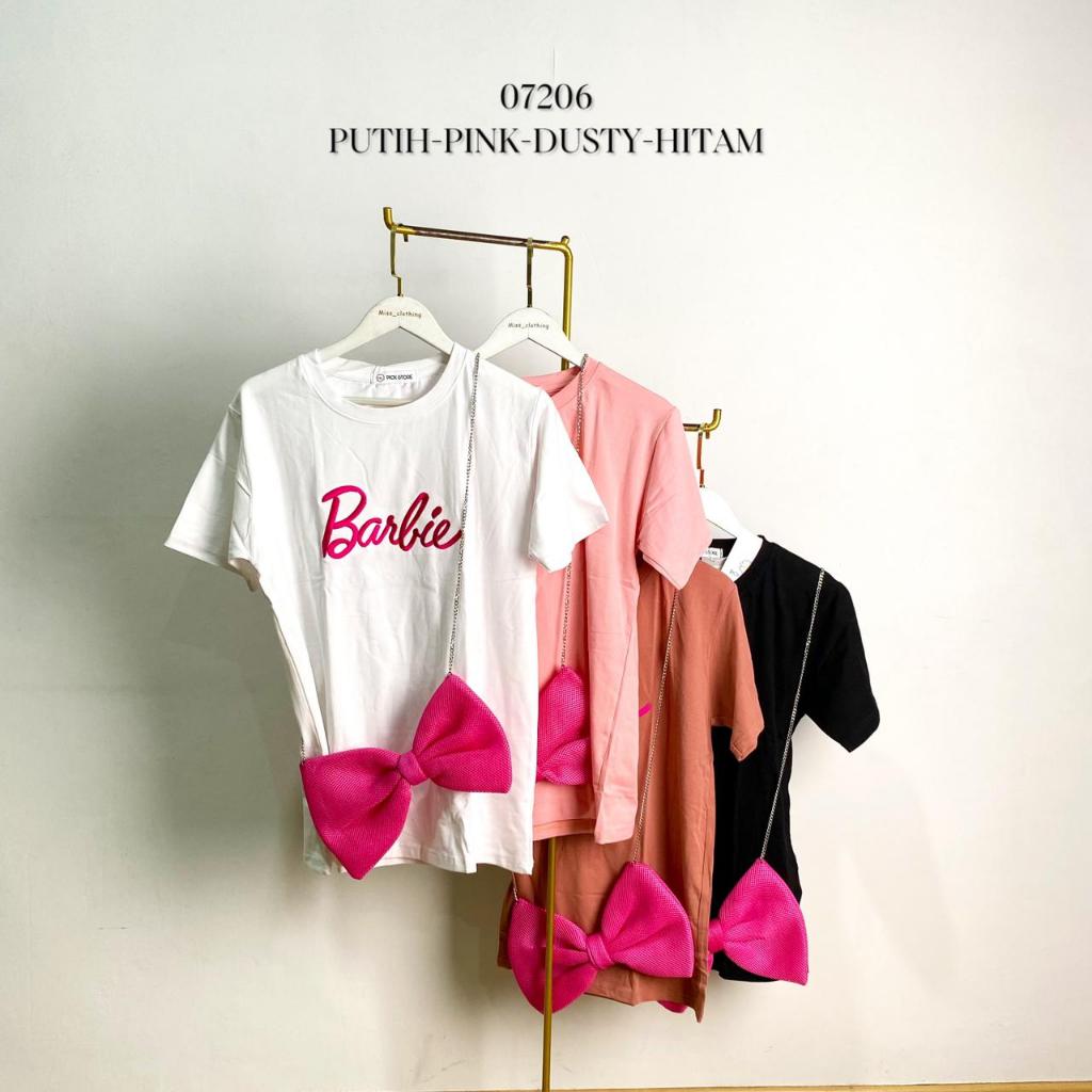 521954 - 07206 KAOS OVERSIZE PICK STORE BANGKOK PREMIUM BARBIE BORDIR TEXT FREE ACC BIG KOE PREMIUM 