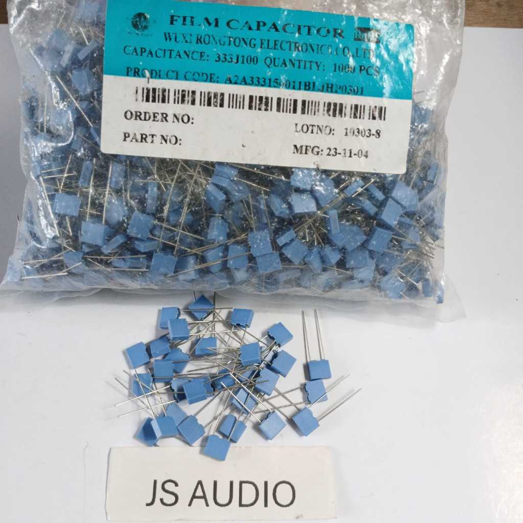 kapasitor capasitor MKM BIRU 333 33n