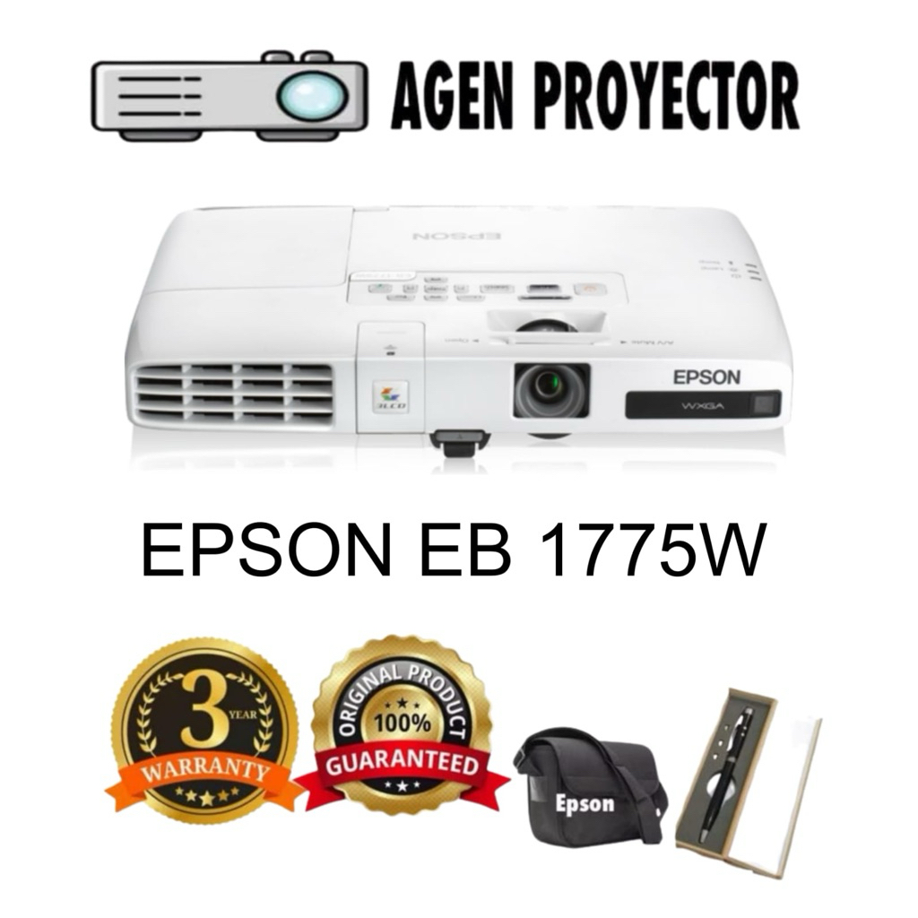 Proyektor Epson EB 1775W / Epson 1775 / Epson / Proyektor / PROJECTOR