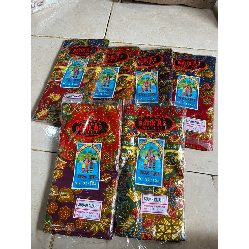 SARUNG DOA IBU SUDAH JAHIT