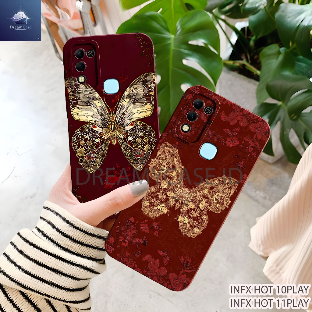 Soft Case INFINIX HOT 11PLAY / HOT 10PLAY MOTIF Karakter Cute - Case Keren - Casing Kekinian Case Hp