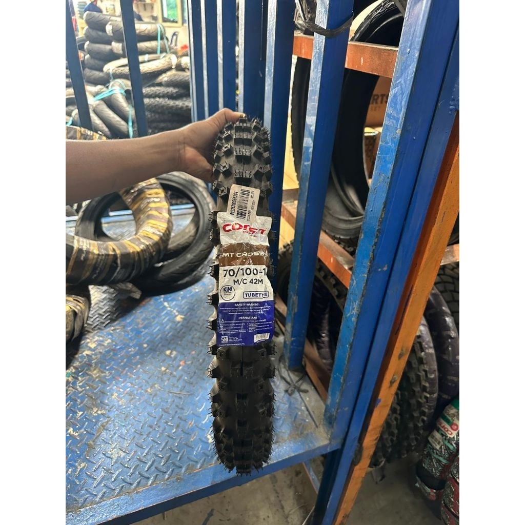 BAN LUAR CORSA TUBETYPE 70/100-19 MT CROSS X