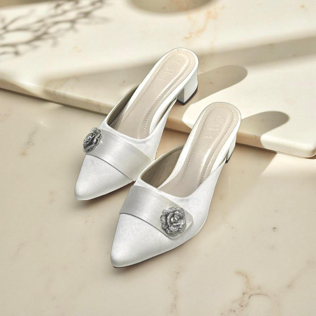 SEPATU PERNIKAHAN - CAVA PRIVE WEDDING SHOES HELLS Sz. 40