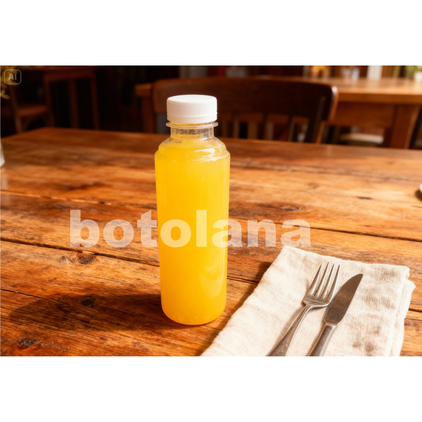 Botol Plastik Almond 250ml Isi 50 pcs (Free Packing Kardus) / Botol Almond 250ml / Botol Plastik