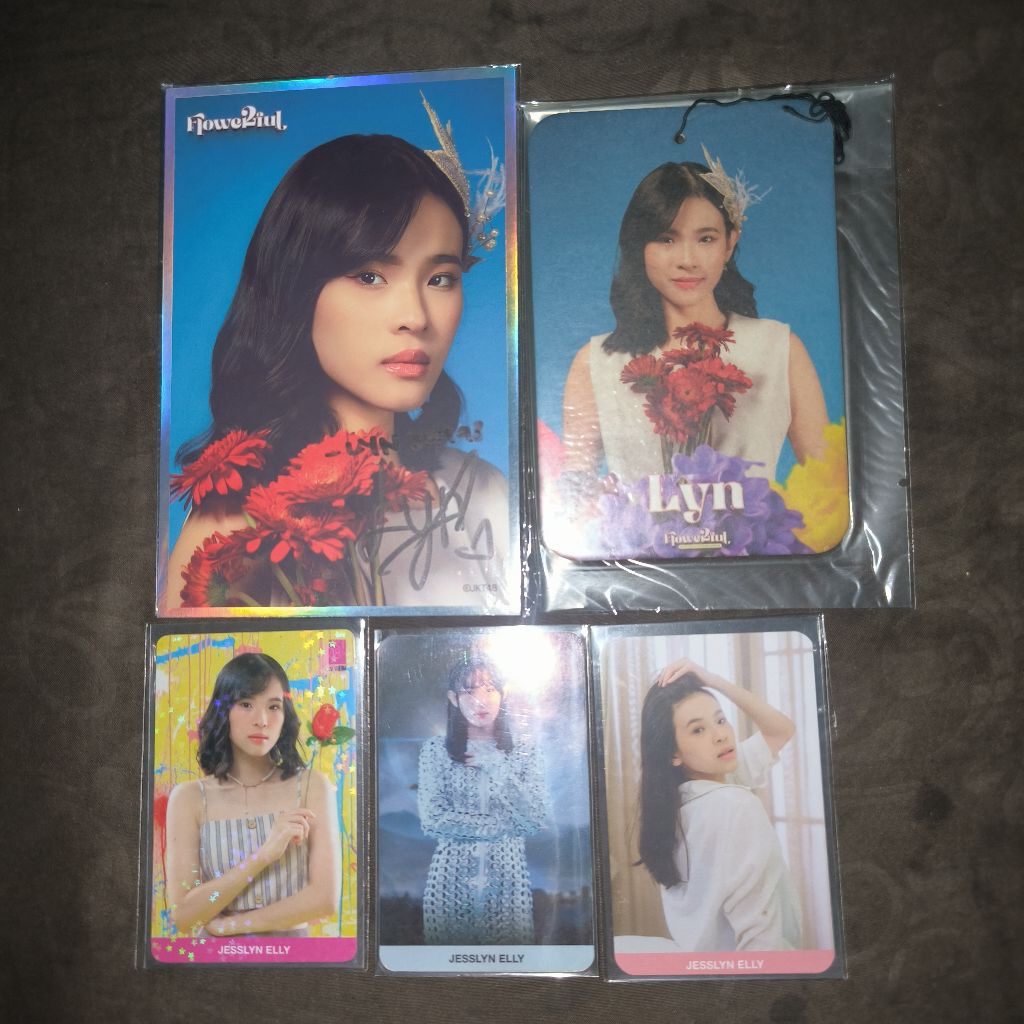 Photocard Photoprint Air Freshner JKT48 Jesslyn Elly Lyn