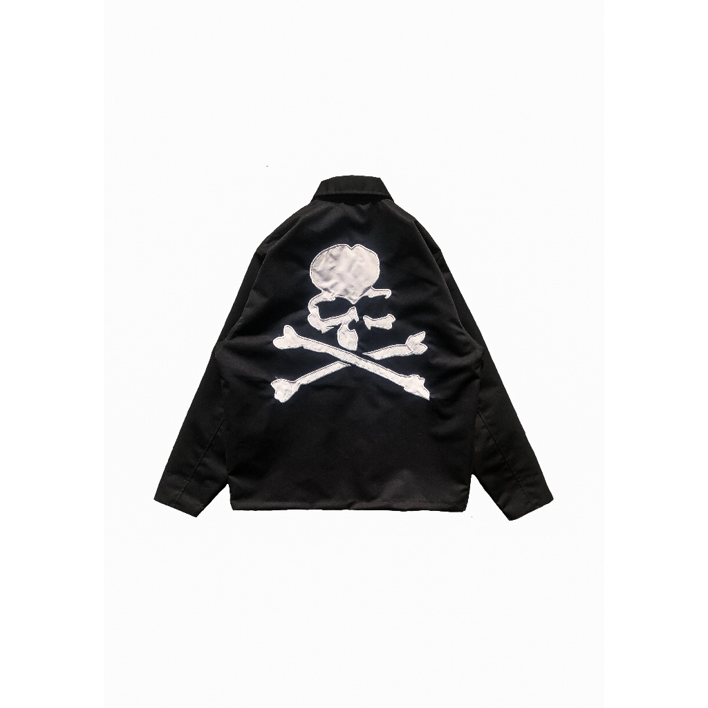 Vintage coach jacket tengkorak