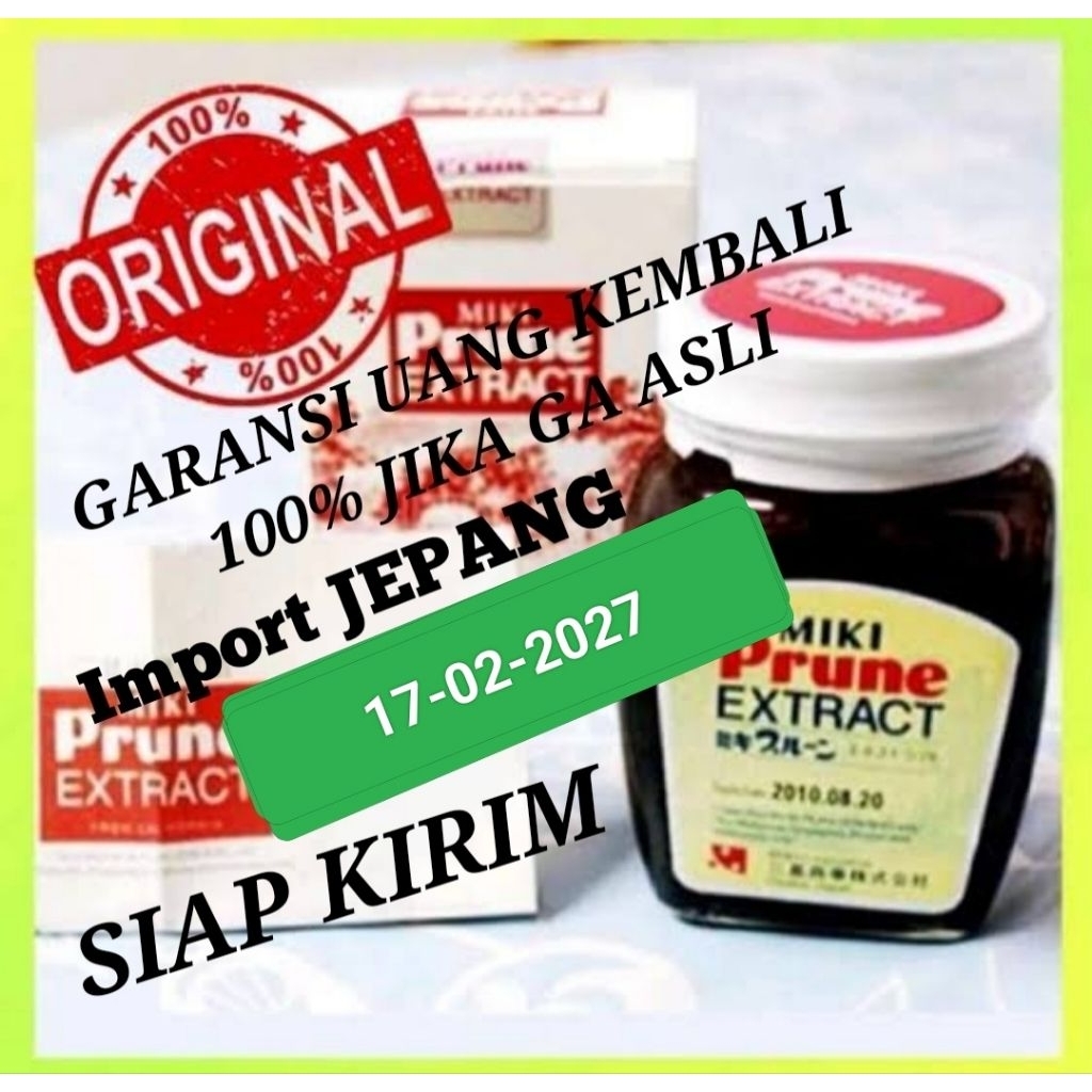 miki prune extract extrack original
