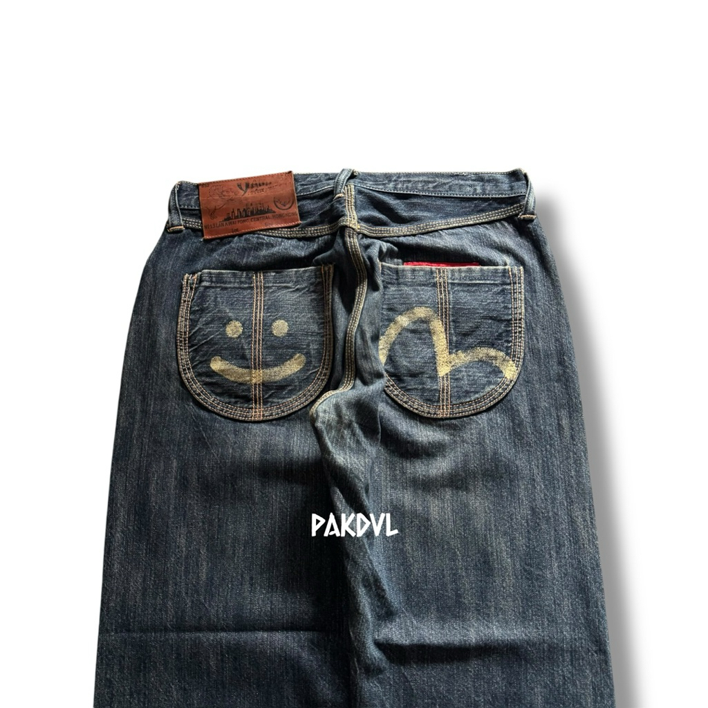 Evisu Yamane Selvedge japan Jeans Pants   kode - A143 size 30-31 (on Tag 33x33)