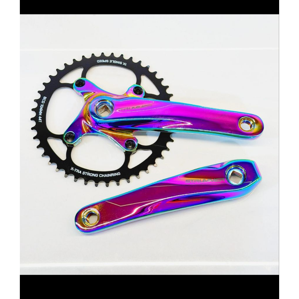 Crank set piringan 44 T Strummer limited Pacific