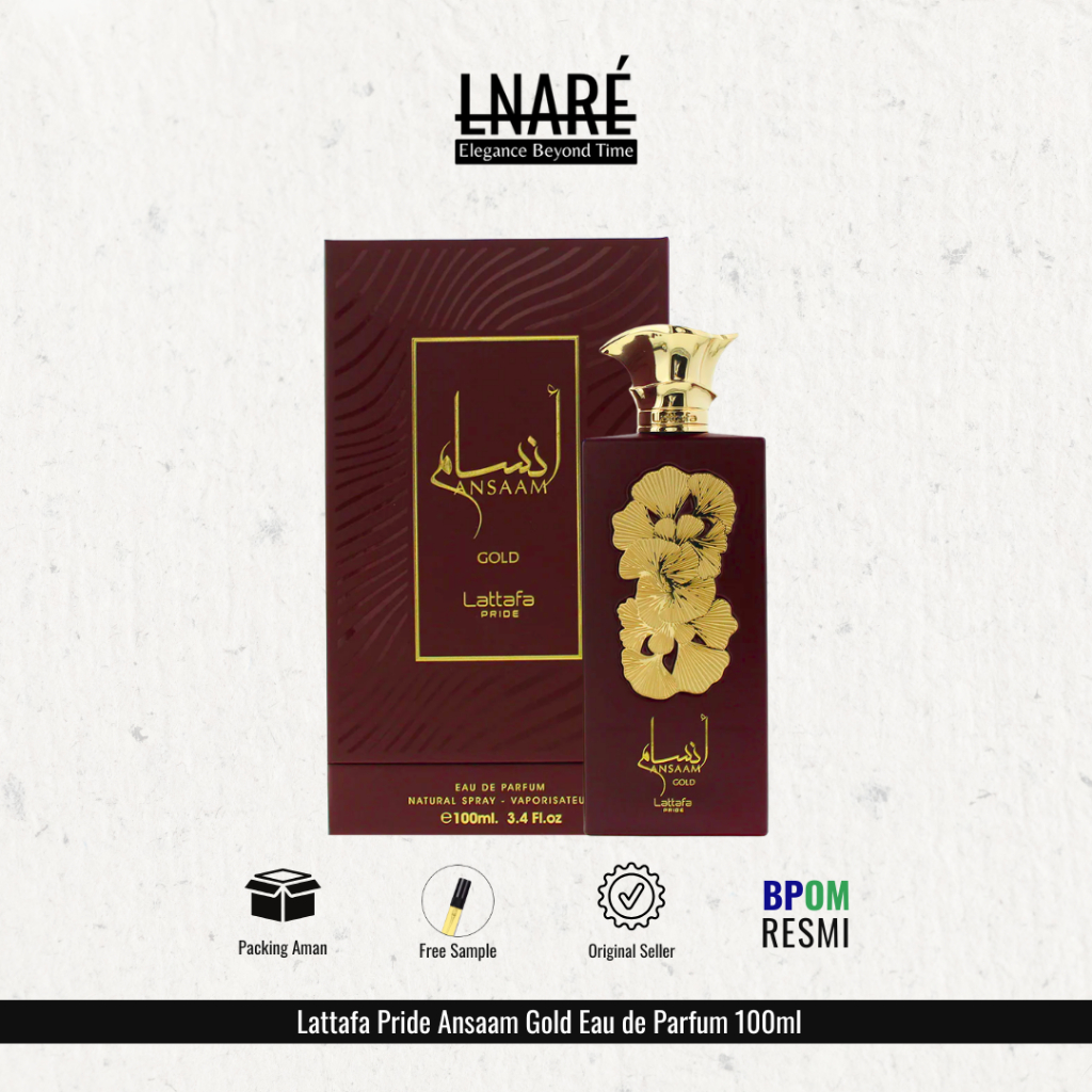 Lattafa Pride Ansaam Gold Eau de Parfum 100ml