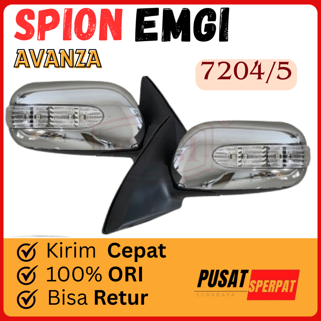 EMGI - SPION MERK EMGI KODE 5054 5056 UNTUK EMGI - SPION MERK EMGI KODE 7204 7205 UNTUK MOBIL AVANZA