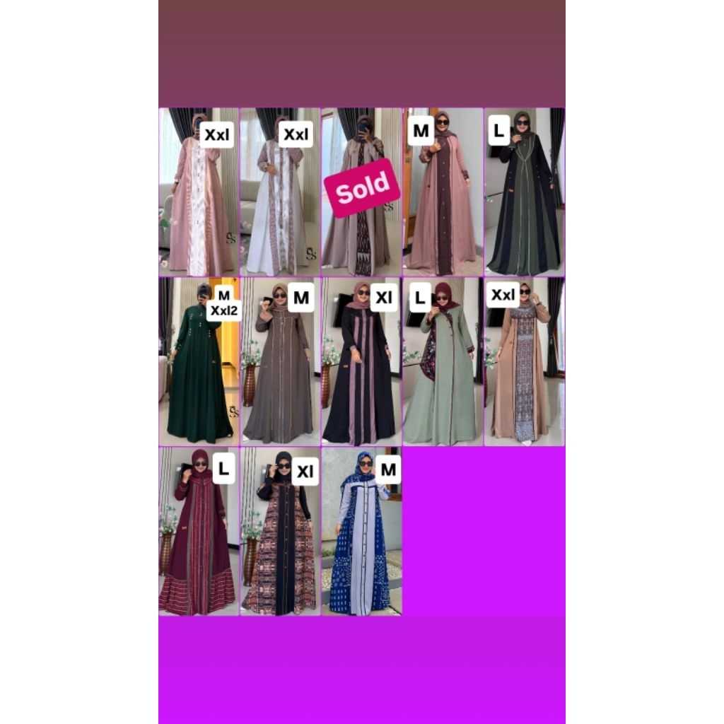 Gamis Saulin / dress saulin