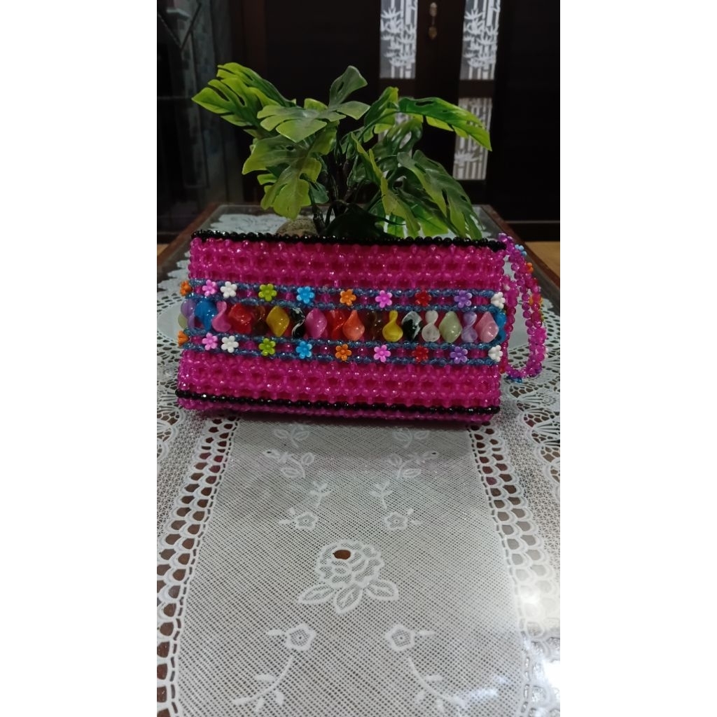 Dompet cewe Dompet wanita manik mutiara tas manik manik tas mote