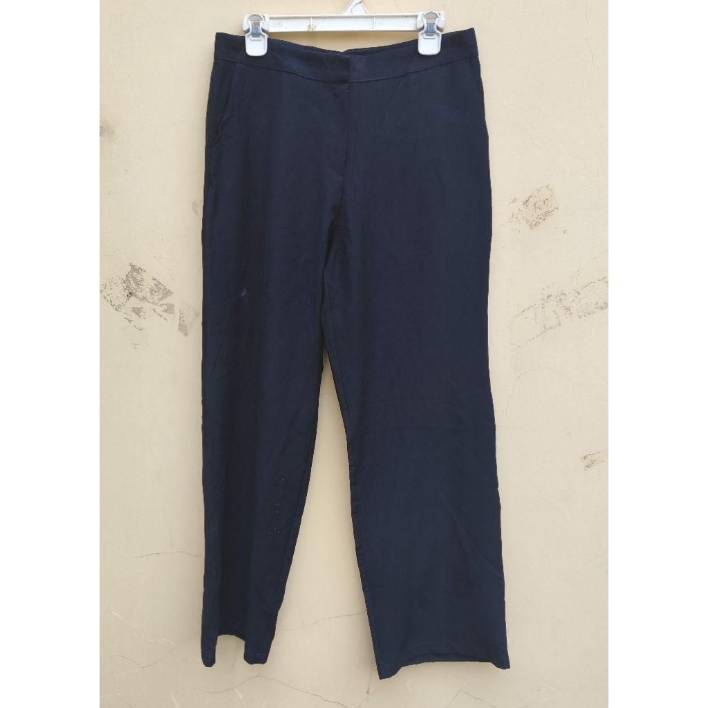 zooc - bawahan celana panjang formal wanita hitam